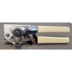 Vintage Swing-A-Way No. 2 Can Opener Bottle Tan/Ivory Grips Manual 7” USA Away