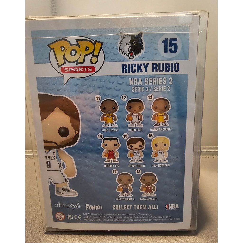Ricky Rubio 2013 Funko Pop Vinyl #15 - Minnesota Timberwolves - NBA - NIB
