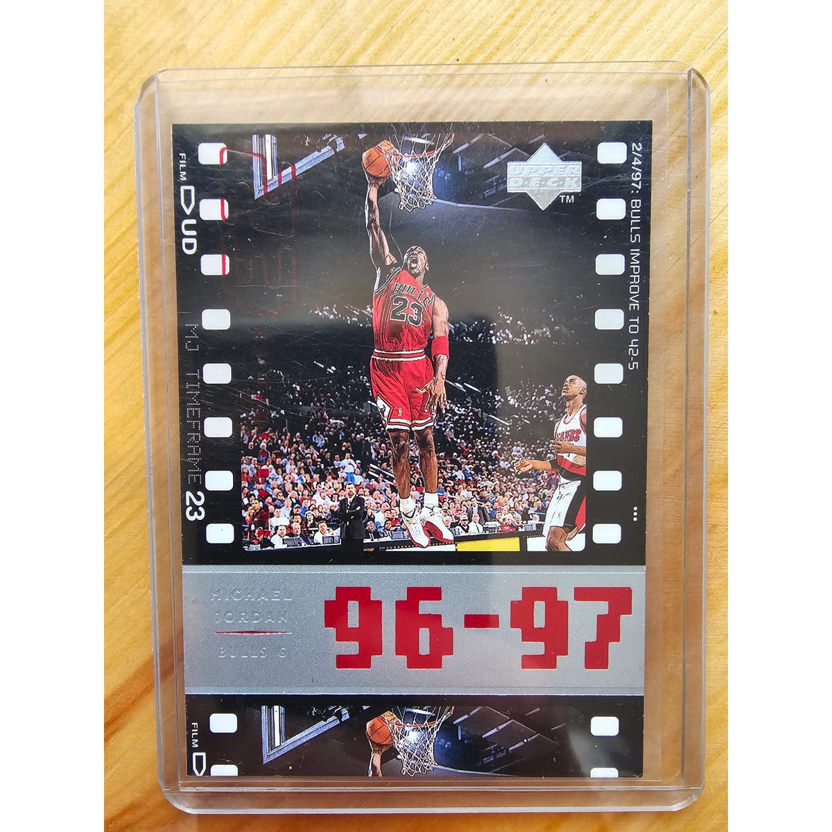 Michael Jordan 1998 Upper Deck Timeframe 23 #107 - Chicago Bulls - 96-97 - NBA