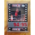 Michael Jordan 1998 Upper Deck Timeframe 23 #77 - 3/25/95-  94-95 - NBA