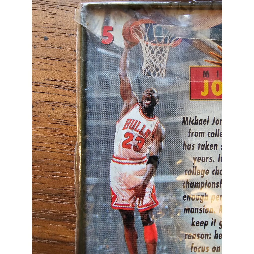 Michael Jordan 1996 Upper Deck All-Metal Collector Cards #5 - Chicago Bulls -NBA