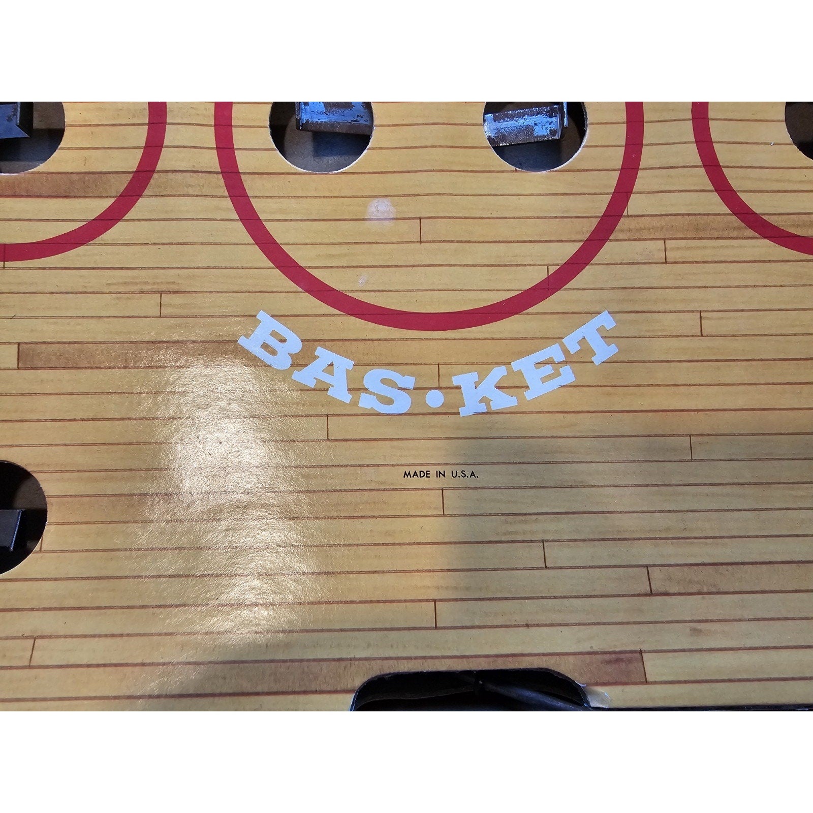 Vintage/1983 Cadaco #167 NBA Bas-Ket Real Basketball Miniature Game - Complete