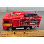 Kinsfun KS5110 - Diecast Fire Rescue Engine/Truck - China - Pull-Back - loose