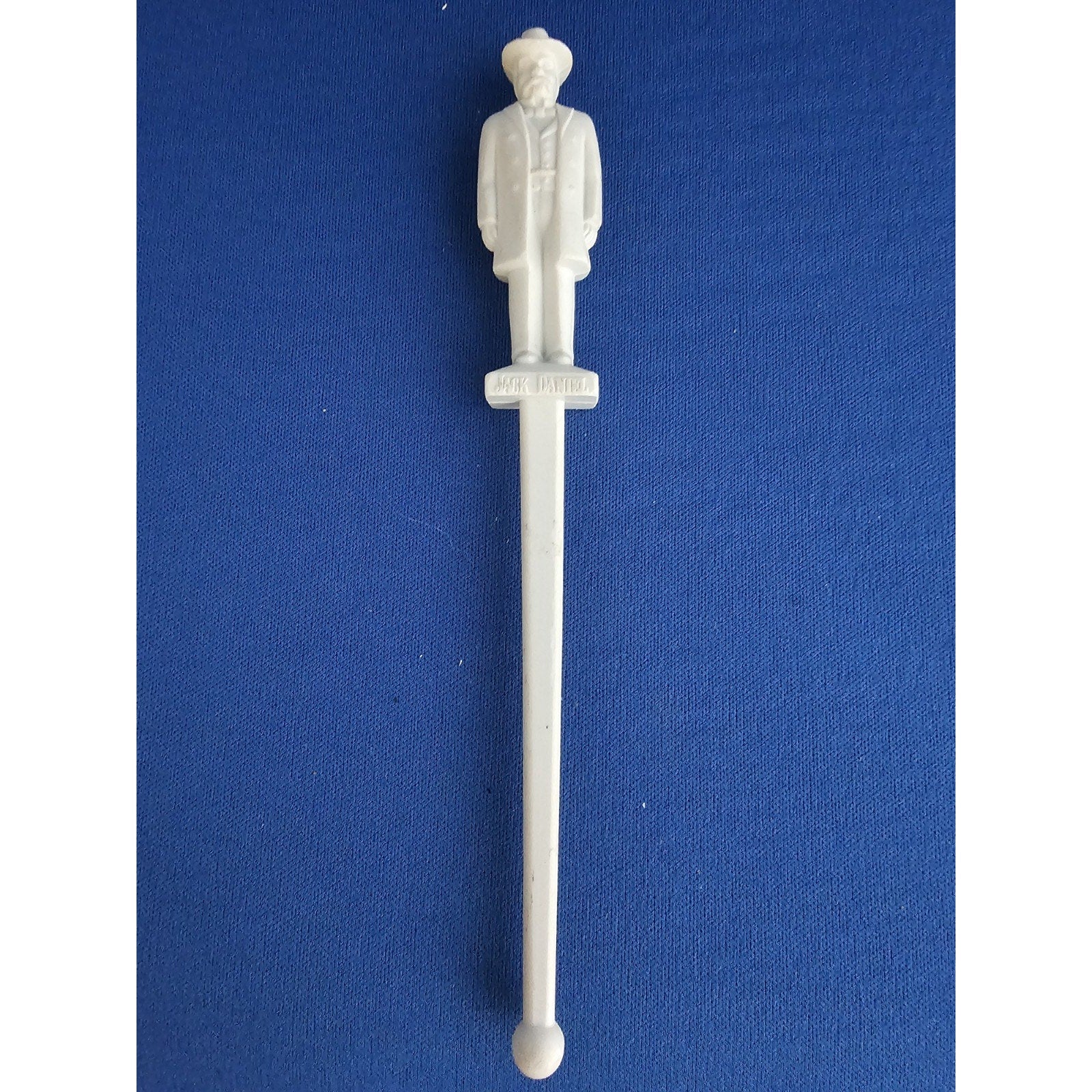 Vintage Jack Daniels White Drink Swizzle/Stir Stick Stirrer