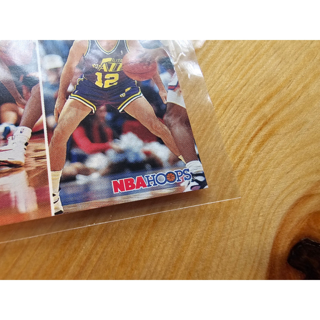 Michael Jordan 1993-1994 NBA Hoops #289 - League Leaders Steals - Stockton