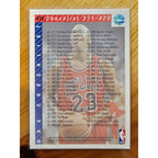 Michael Jordan 1992-1993 Upper Deck #419 Checklist - #311-420 - NBA