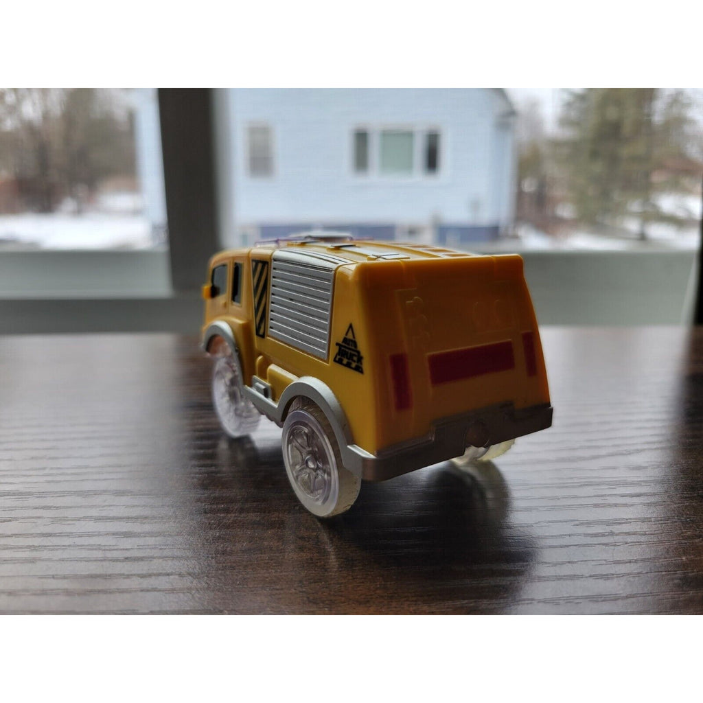 Mindscope Yellow Battery Operated Light Up Trax Car - Auto Truck Vehicle