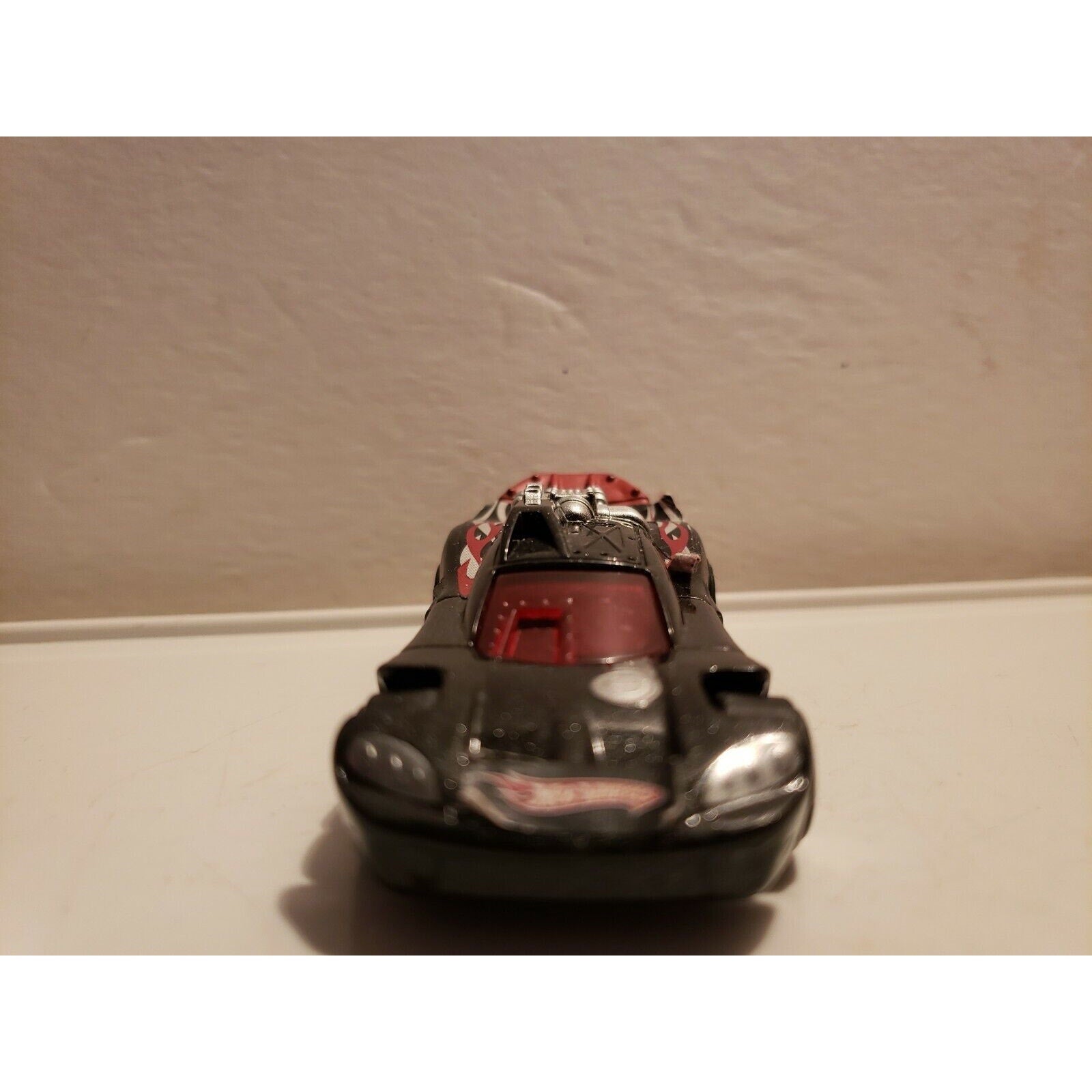 2008 Hot Wheels - Pull Back- McDonalds A5N Black Car - loose
