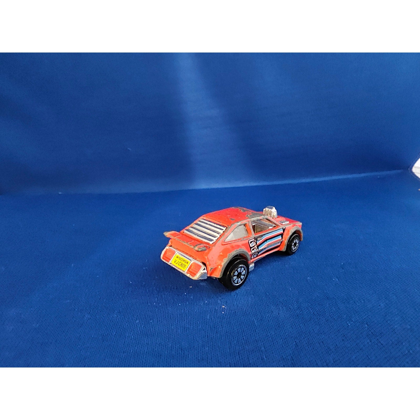 1981 Kenner Pipe Dreamer - Orange Hot Rod Car - loose - WI VJC805