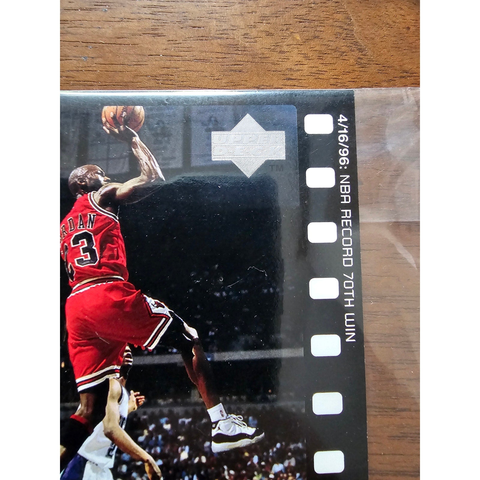 Michael Jordan 1999 Upper Deck #C11 - NBA Record 70th Win - MJ Retires - Jumbo