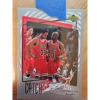 Michael Jordan 1997-1998 Upper Deck Catch 23 Sticker #MJ167 - Bulls - NBA