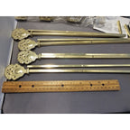 Vintage 1996 Jobar #JT2127 - Set of 2 Swivel Curtain Rods - Fits 30" to 50" Wide