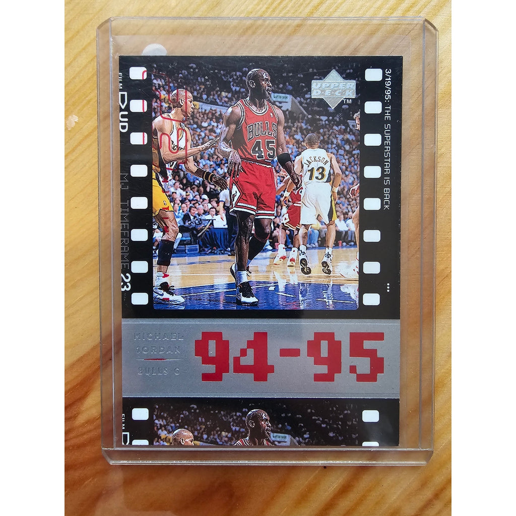 Michael Jordan 1998 Upper Deck Timeframe 23 #75 - Chicago Bulls - 94-95 - NBA