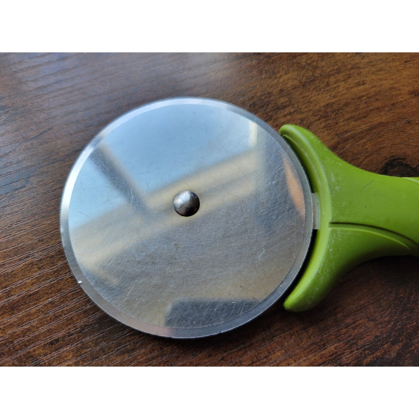 Joie 3" Pizza Cutter/Wheel, Slicer w/Green Handle - 8" long