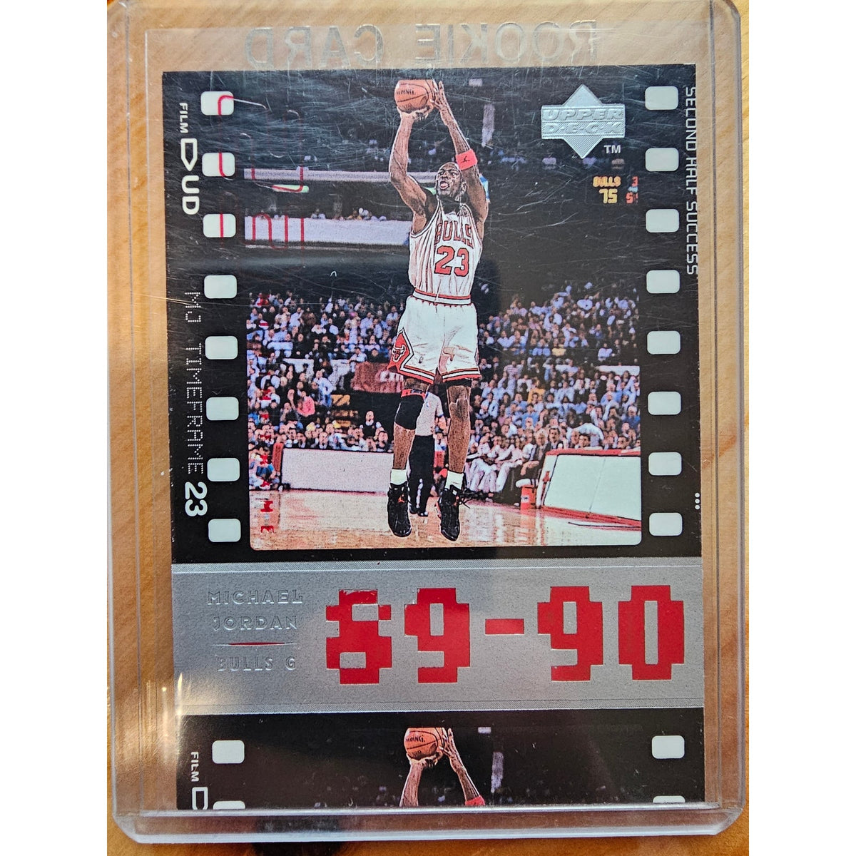 Michael Jordan 1998 Upper Deck Timeframe 23 #37 - Chicago Bulls - 89-90 - NBA