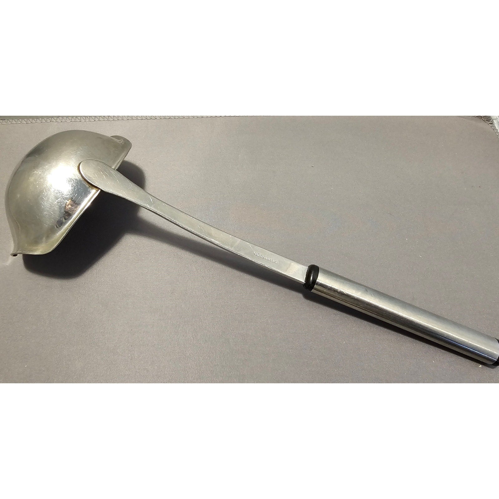 Vintage Hackman 18/10 Stainless 10-1/2" Soup/Gravy Ladle