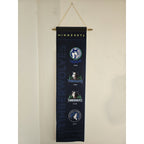 2017-2018 Minnesota Timberwolves Season Ticket Member Logo Wall Banner - 32"x8"