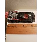 2008 Hot Wheels - Pull Back- McDonalds A5N Black Car - loose