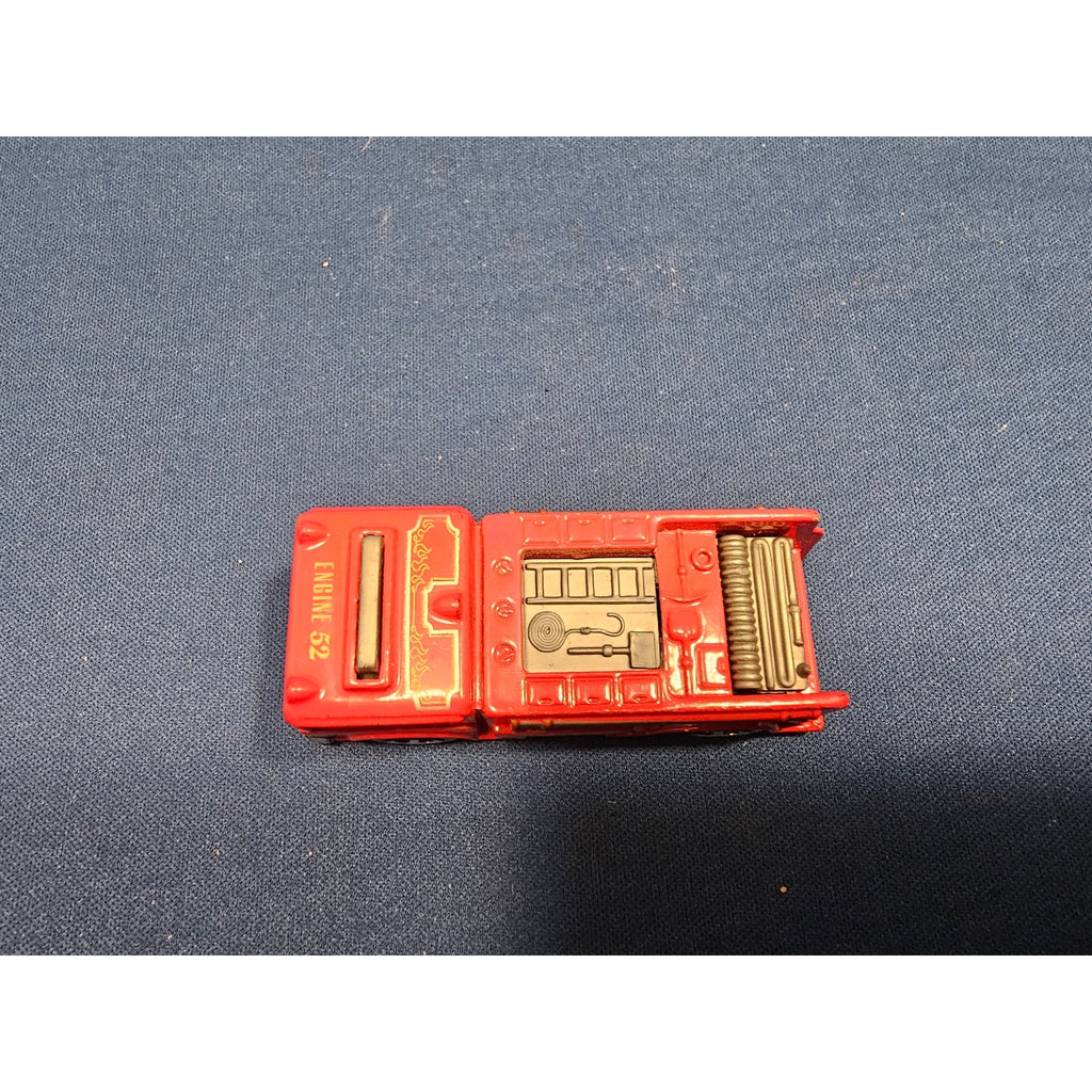 1976 Hot Wheels Red/Gray Fire Truck Engine 52 - Fire Eater - loose