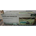 NIB Orbit Model 58322 - Heavy Duty Traveling Sprinkler - Cast Iron Green Tractor