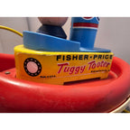 Vintage 1967 Fisher-Price #139 Tuggy Tooter - Blue Stack FPT1237