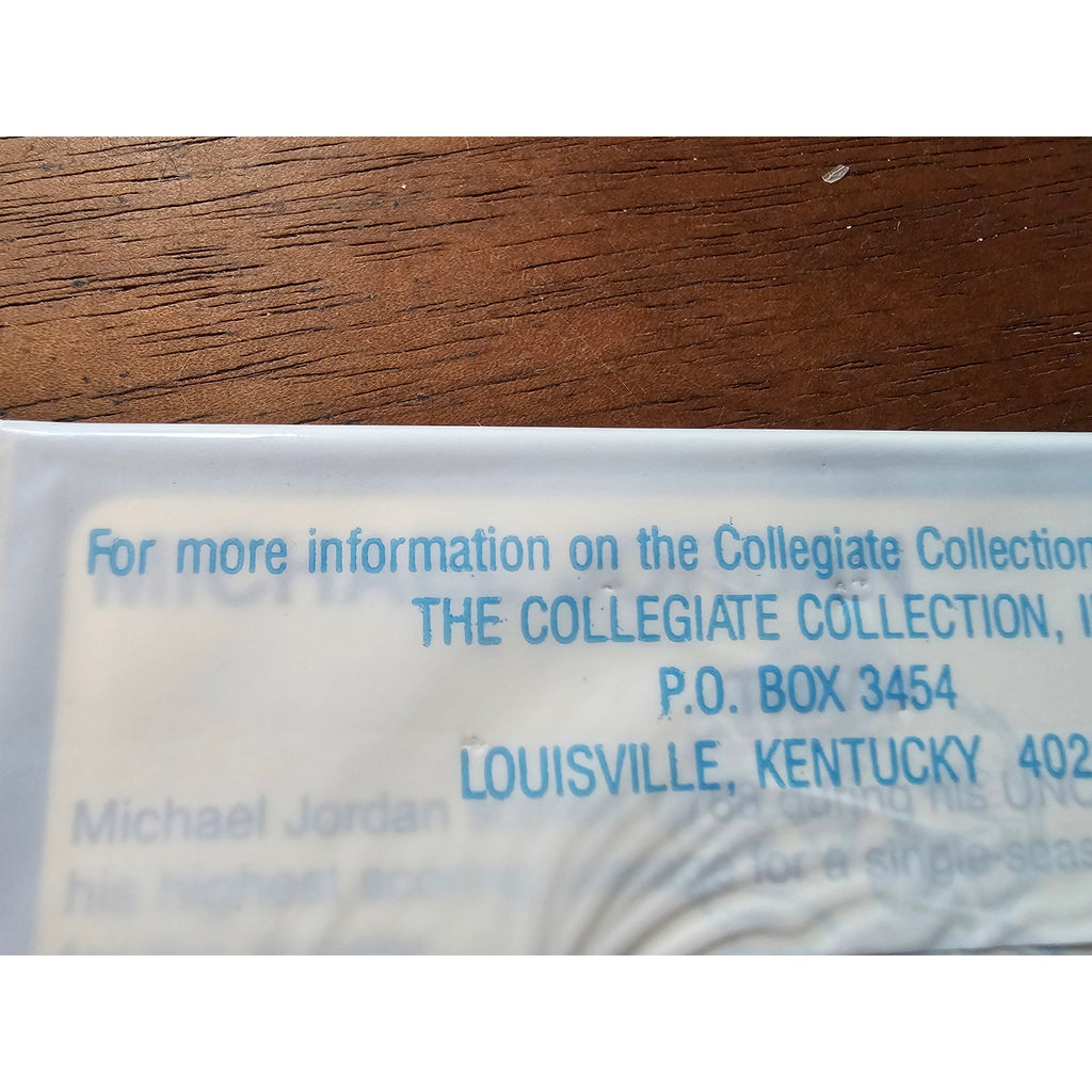 1989 Collegiate Collection - North Carolina - 8-Card Pack w/Michael Jordan #65