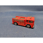 1976 Hot Wheels Red/Gray Fire Truck Engine 52 - Fire Eater - loose