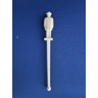 Vintage Jack Daniels White Drink Swizzle/Stir Stick Stirrer