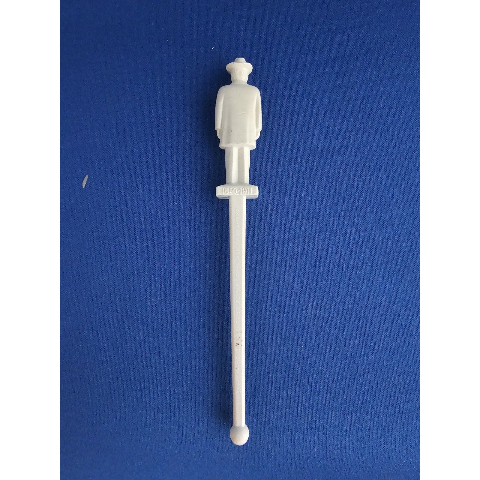 Vintage Jack Daniels White Drink Swizzle/Stir Stick Stirrer
