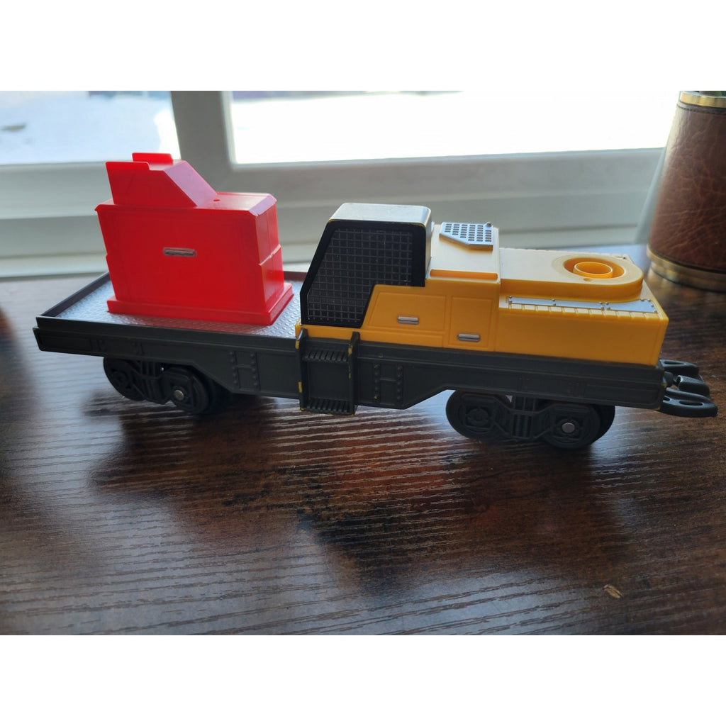 Toy Caterpillar Construction Express Train Set #6451 - Red/Yellow Cart