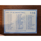 Checklist Nos. 1-100 - 1989 Collegiate Collection #116  -North Carolina's Finest