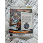 Anthony Edwards 2021-22 Panini Mosaic #3 - Rising Stars - Minnesota Timberwolves