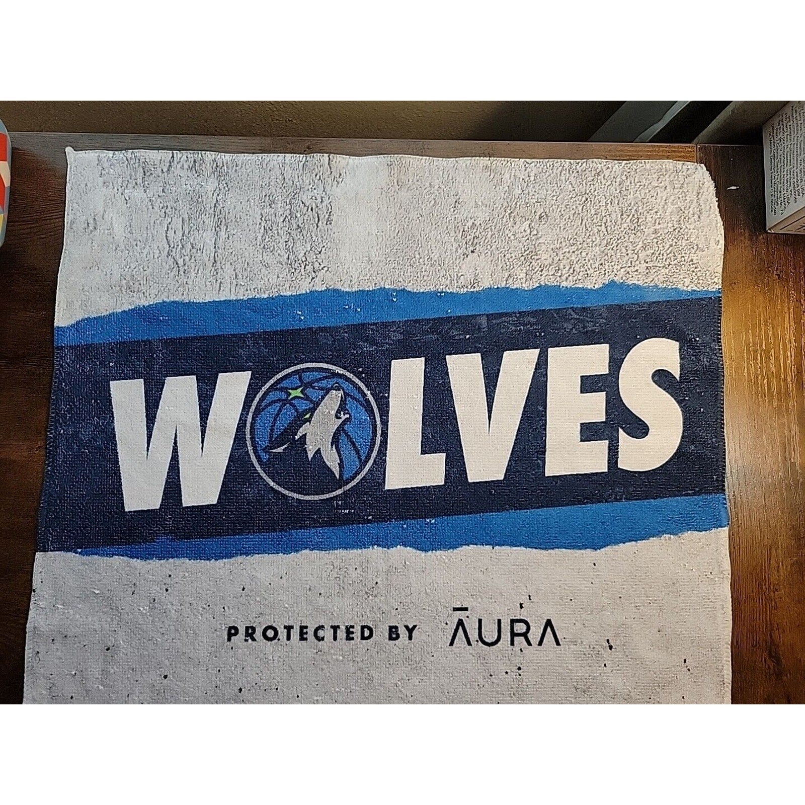 Minnesota Timberwolves White Rally Howl Towel Aura - SGA
