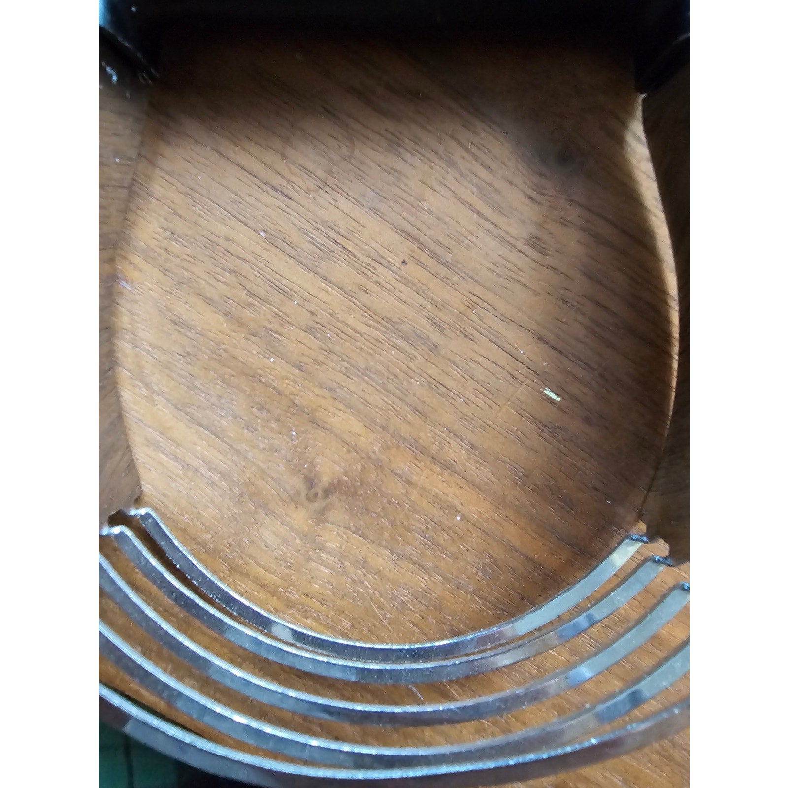 Vintage Ekco Hand Pastry/Dough Chromium Plt Blender w/Black Plastic Handle - USA