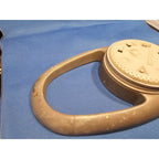 Vintage Nelson Adjustable 8-Settings Grey/Yellow Lawn Sprinkler - Tested