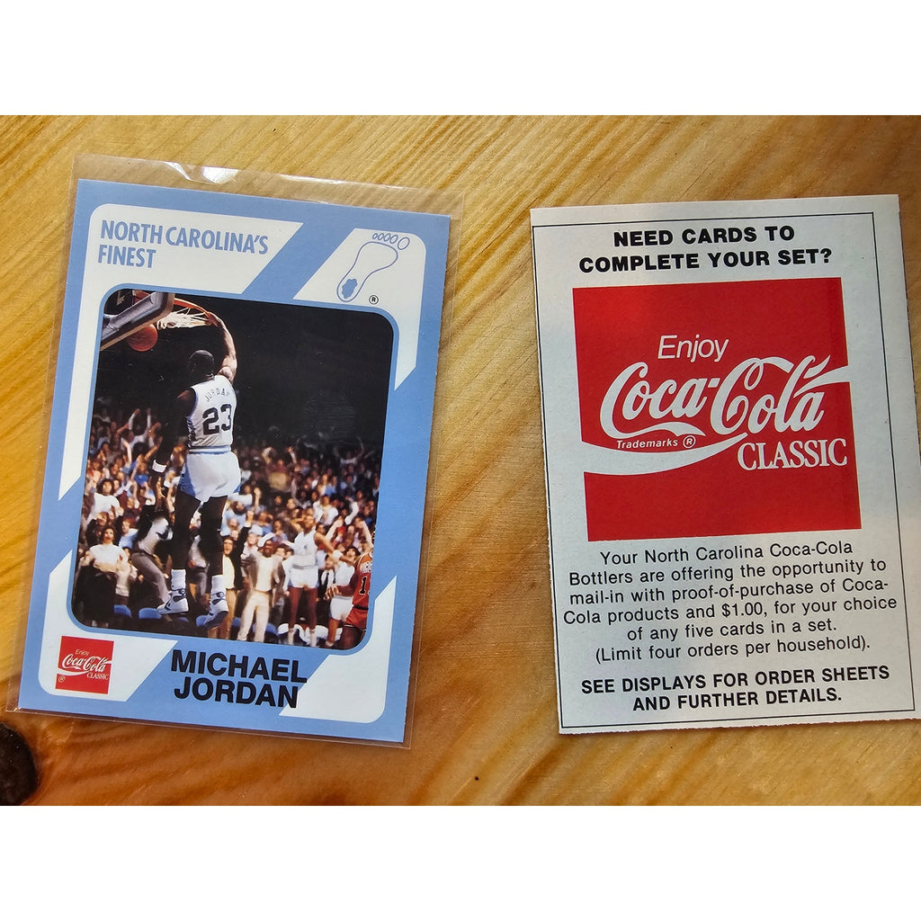 Michael Jordan 1989 Collegiate Collection #16 - Carolina's Finest - Fresh Pull