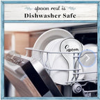 Home Acre Designs Spoon Rest For Kitchen Counter & Stove Top - White