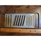 Vintage All in One Stainless Steel Shredder/Grater - 11-1/2" x 4-3/4"