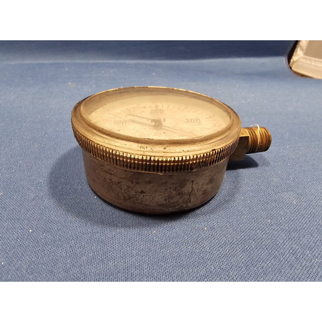 Vintage USG U.S. Gauge 0-400 psi Brass Gauge - USA