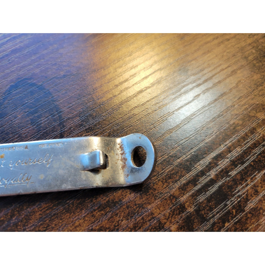 Vintage Vaughan Royal 58 Beer Bottle Opener - Treat Yourself Royally