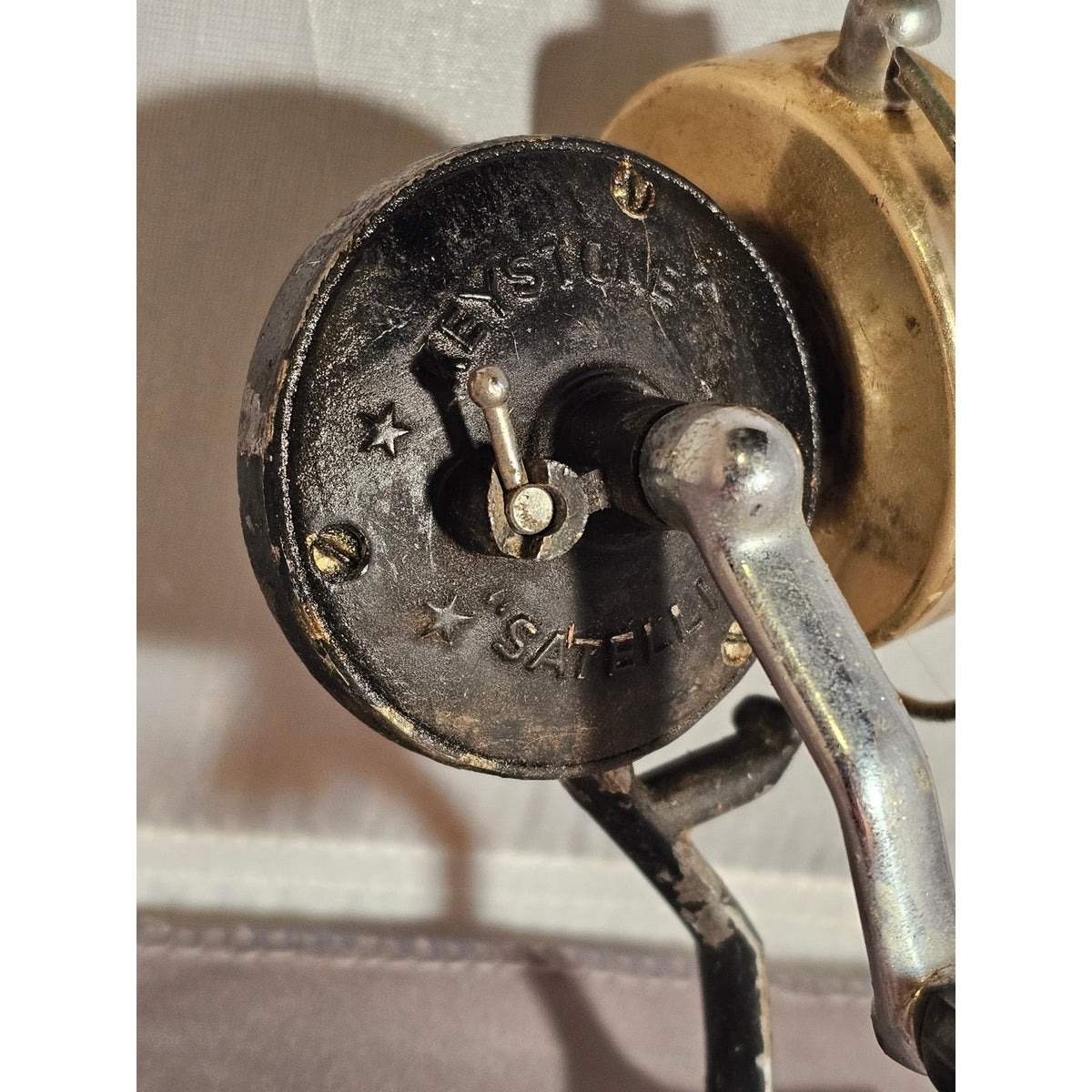 Vintage Keystone Satellite X17 Fishing Reel - Open Faced - Made in Japan