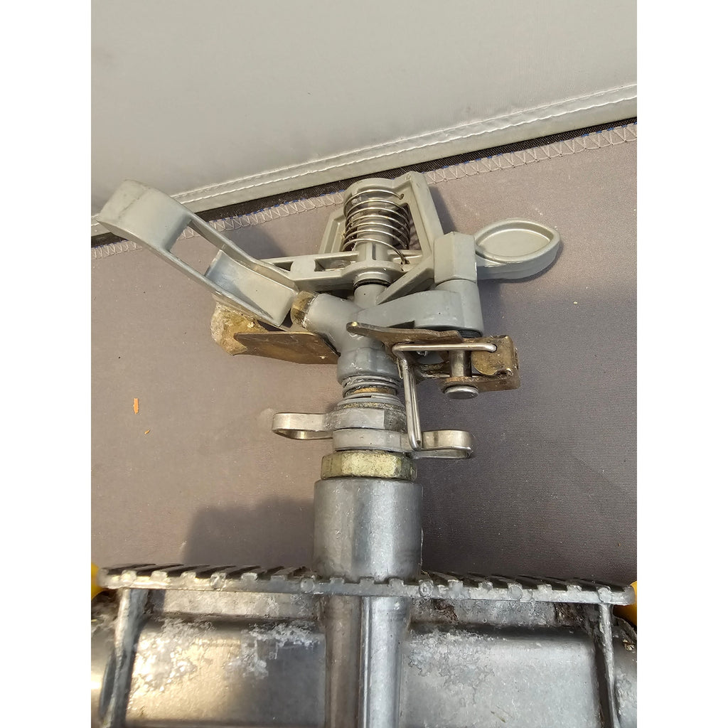 Brass/Metal Impact Sprinkler - Impulse Rotor Lawn Irrigate Ground, 7419 Stake