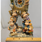 Vintage/1990's Cows Mantel/Shelf Pendulum Clock - Takehope Quartz - Parts Only