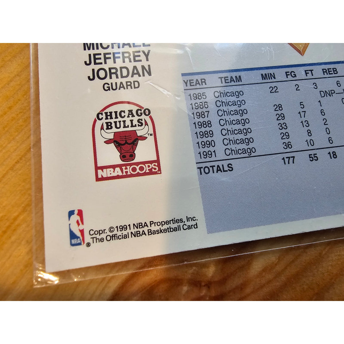 Michael Jordan 1991-1992 NBA Hoops #253 All-Star - Chicago Bulls - NBA