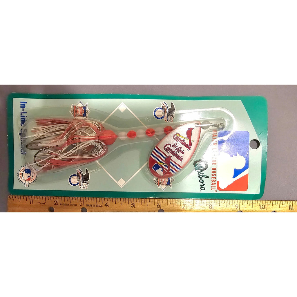 St. Louis Cardinals Vintage/1998 NOS Oxboro Outdoors MLB In-Line Spinner