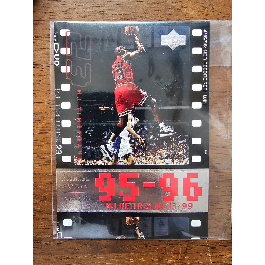 Michael Jordan 1999 Upper Deck #C11 - NBA Record 70th Win - MJ Retires - Jumbo