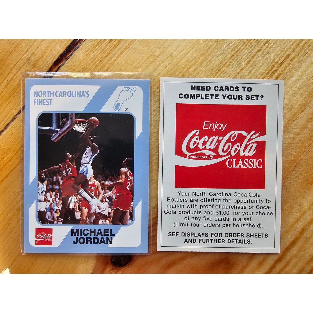 Michael Jordan 1989 Collegiate Collection #13 - Carolina's Finest - Fresh Pull