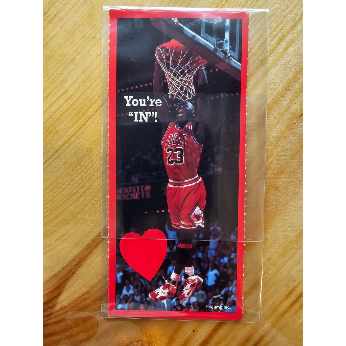 Michael Jordan 1991 Cleo Valentines - Jump Inc - NBA Properties - You're IN!