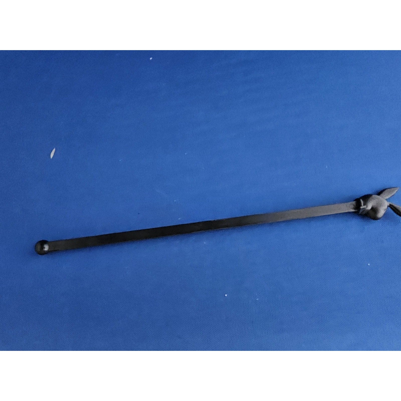 Vintage Playboy Club Bunny Black Drink Swizzle/Stir Stick Stirrer