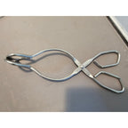 Vintage Ekco 7-3/4" (inch) Stainless Steel Tongs - USA